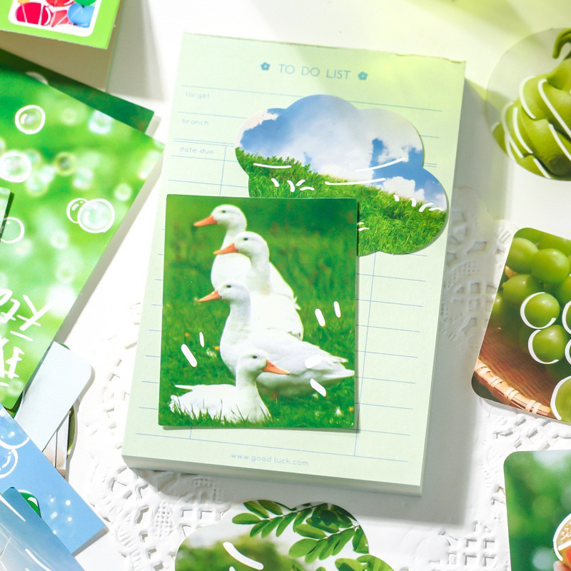 Set 40 Miếng Sticker Summer Nhiều Màu Sắc Mẫu 2023