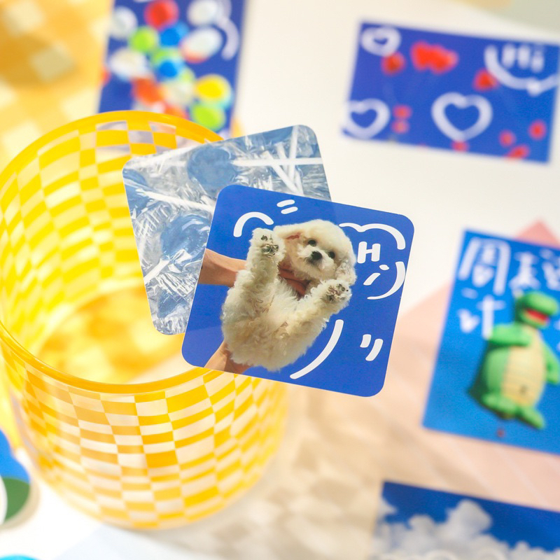 Set 40 Miếng Sticker Summer Nhiều Màu Sắc Mẫu 2023