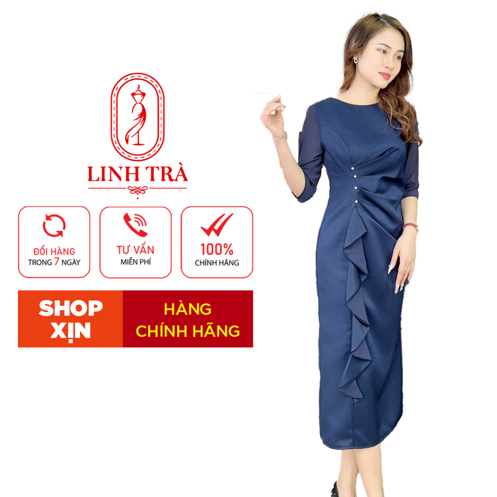 (TM 1453) Bigsize Màu Sắc Trẻ Trung Tươi Sáng Họa Tiết Sang Trọng Đi Làm Đi Tiệc Cho Mẹ