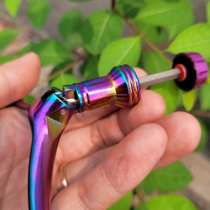 Tay quay câu cá, tay quay đôi titan cao cấp tạo sự cân bằng