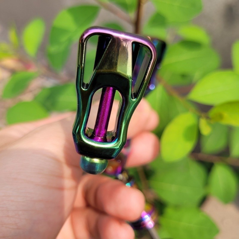 Tay quay câu cá, tay quay đôi titan cao cấp tạo sự cân bằng