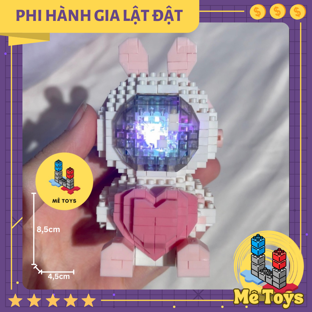 Đồ Chơi Lắp Ráp Mô Hình Phi Hành Gia Lật Đật - quà tặng đáng yêu