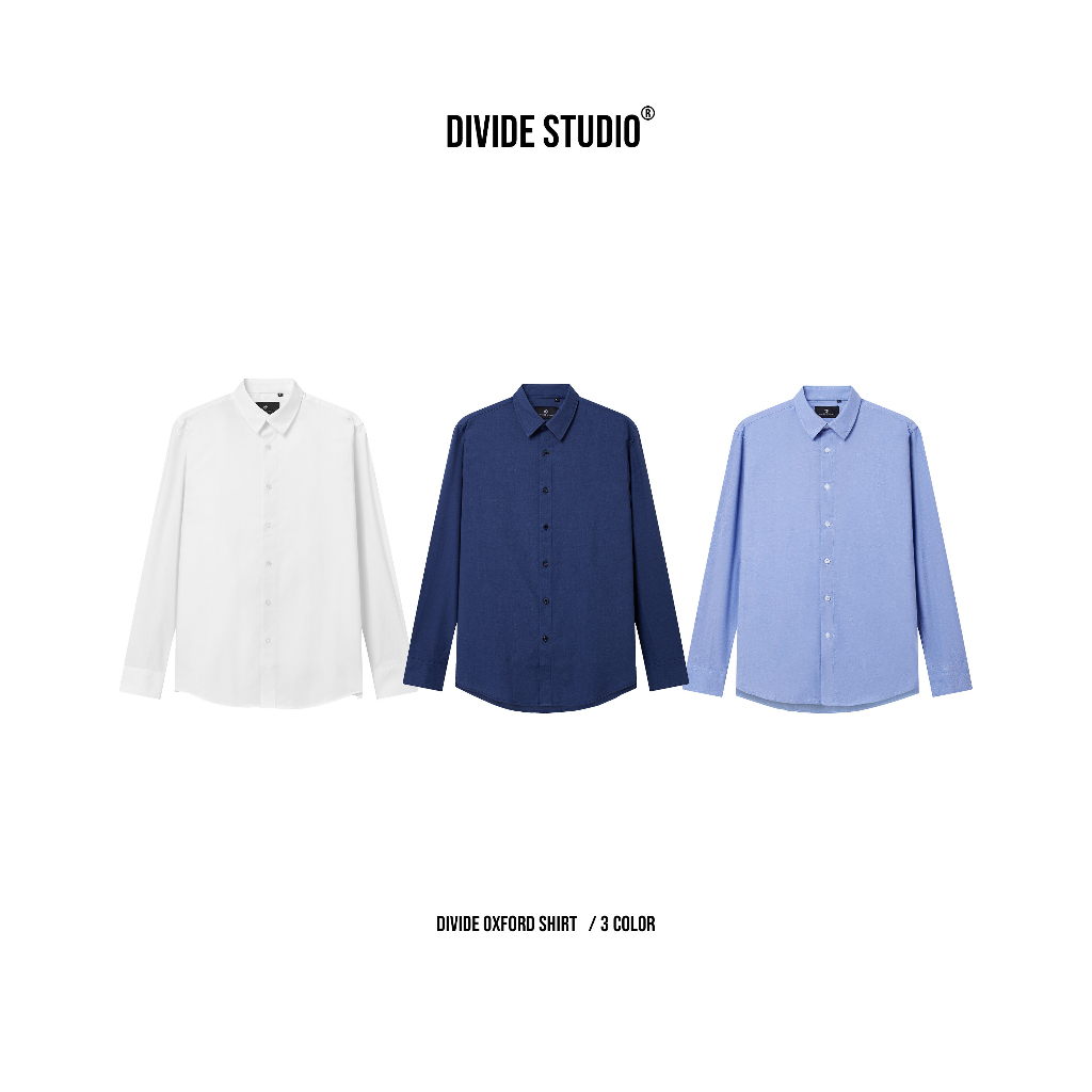 ÁO SƠ MI VẢI OXFORD CAO CẤP DIVIDE BRAND