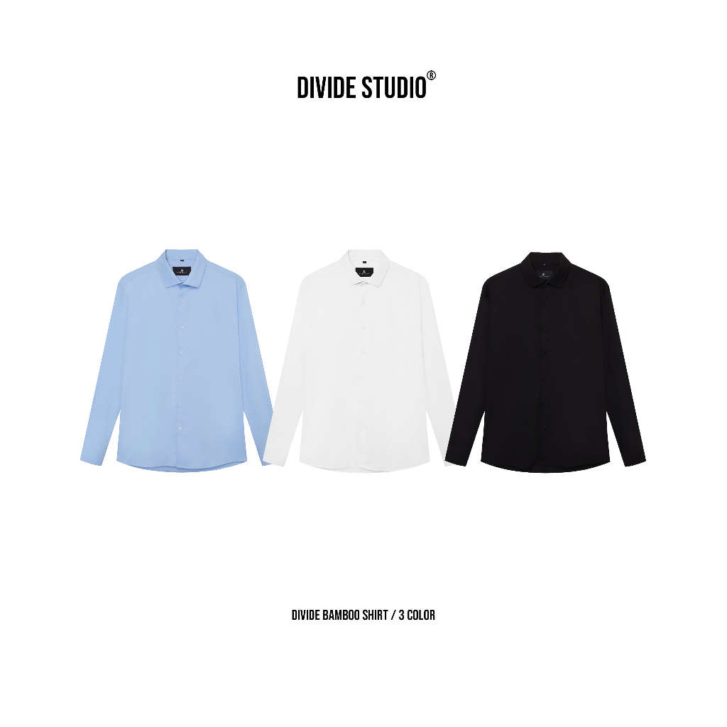 ÁO SƠ MI NAM BASIC BAMBOO DIVIDE BRAND
