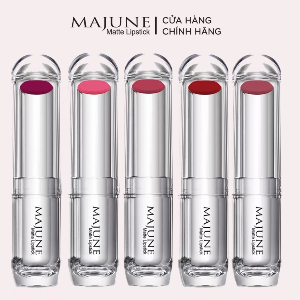 Son lì thiên nhiên mịn môi MAJUNE 3.5g