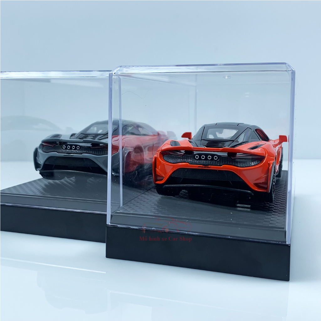 Mô hình xe Mclaren 765LT tỉ lệ 1:32 kèm hộp mica