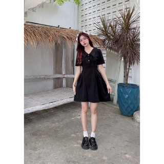 ĐẦM CỔ PETER XẾP LY HÔNG