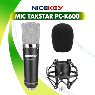 Mic thu âm takstar pc-k600 hát karaoke, livestream, bán hàng, bảo hành chính hãng 12 tháng