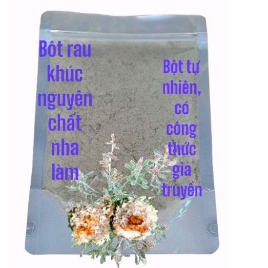 Bột rau khúc làm bánh khúc, nguyên liệu làm bánh