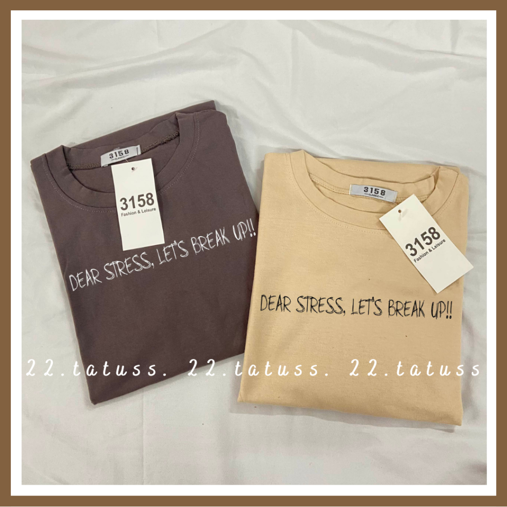 Áo thun freesize 3158 DEAR STRESS