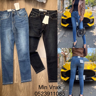Quần jean skinny nữ C..K,chất jean co giãn -hàng xuất khẩu