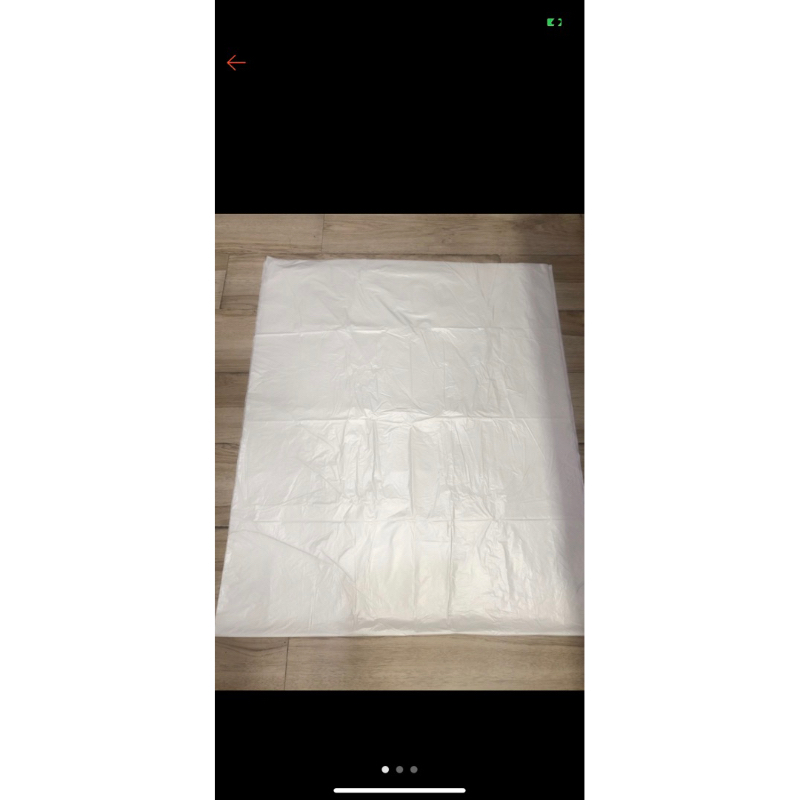 1 Bao Tắm Ni lông Trải Giường Spa Để Tắm Trắng ( Hàng loại 1 , Dày Dặn ) Trọng Lượng Bịch 2 Ký rưỡi -Miếng Lót Nilong