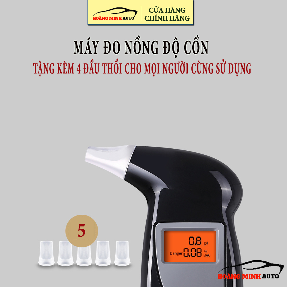 Máy Đo Nồng Độ Cồn hàng xuất Châu Âu - Mỹ độ chính xác 99.9% được cấp giấy chứng nhận RoHS
