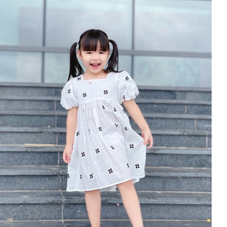 (NEW - HOT SUMMER) VÁY LINEN SOFIA THÊU HOA