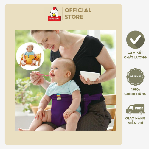 Đai hỗ trợ bé ngồi ghế Chic Chic an toàn chắc chắn