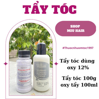 Tẩy tóc Avaty collagen giúp màu lên nhanh, không rát