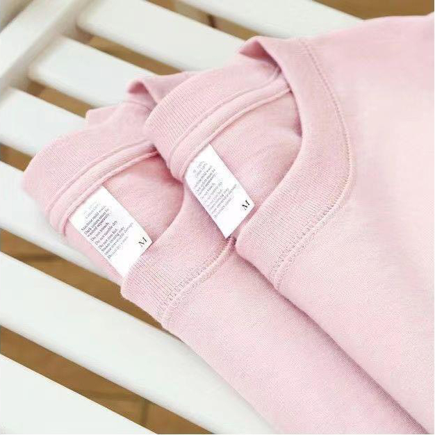Áo phông áo thun unisex nam nữ màu hồng phấn 100% cotton mềm mịn mùa hè siêu mát đủ size đủ màu đến 3XL