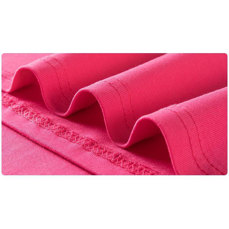 Áo phông áo thun unisex nam nữ màu hồng 100% cotton mềm mịn mùa hè siêu mát đủ size đủ màu đến 3XL