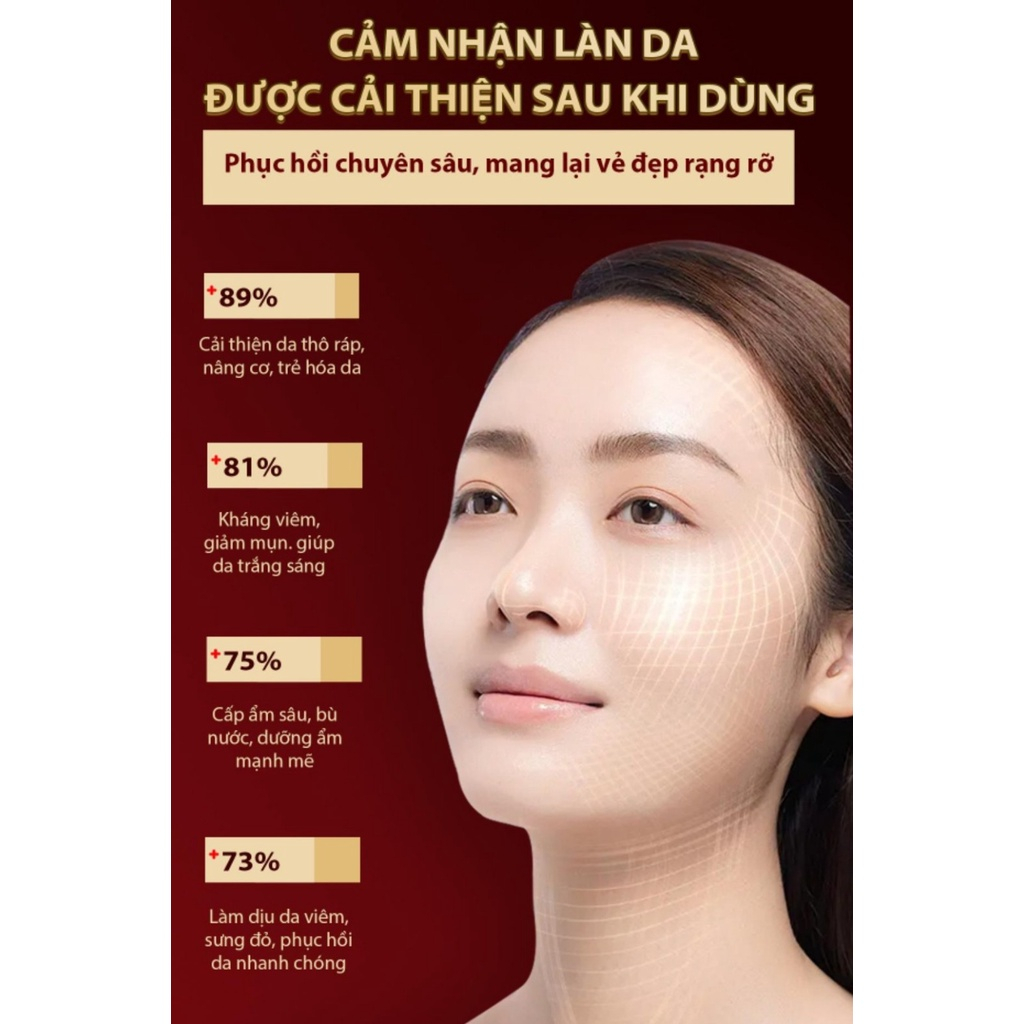 Mặt nạ ngủ đông trùng hạ thảo, là phẳng nếp nhăn trẻ hóa làn da