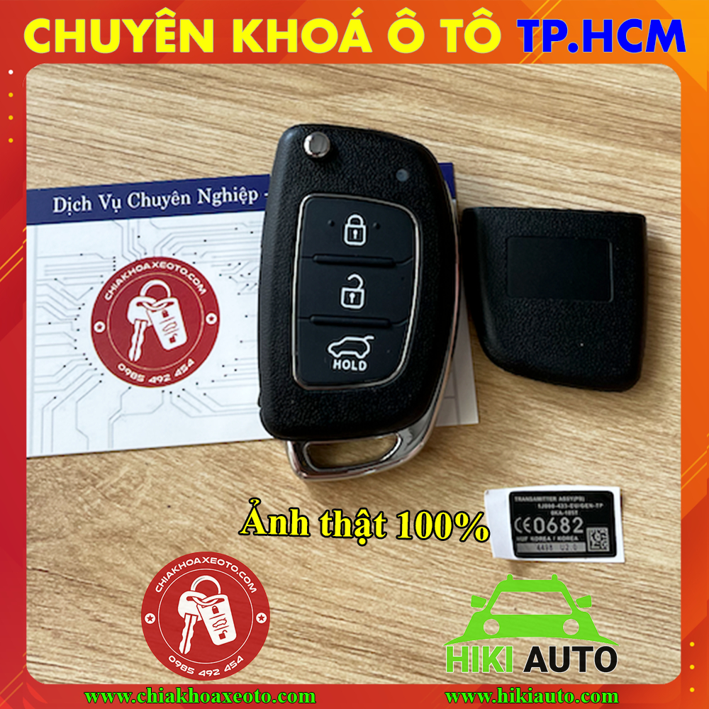 Vỏ chìa khoá Hyundai Accent Blue Elantra Solati i10, Thay thế vỏ chìa khoá mới mang lại nét đẹp như thuở ban đầu