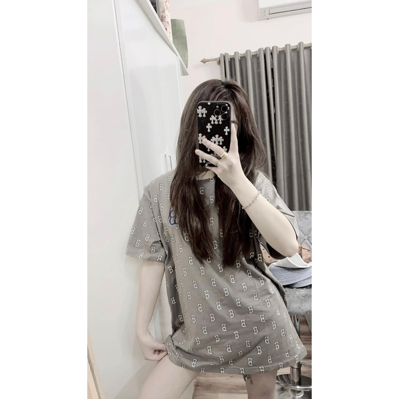 Áo thun siêu cấp thêu Chữ B ( Ảnh thật )