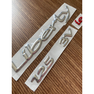 Tem chữ Liberty 125_Decal