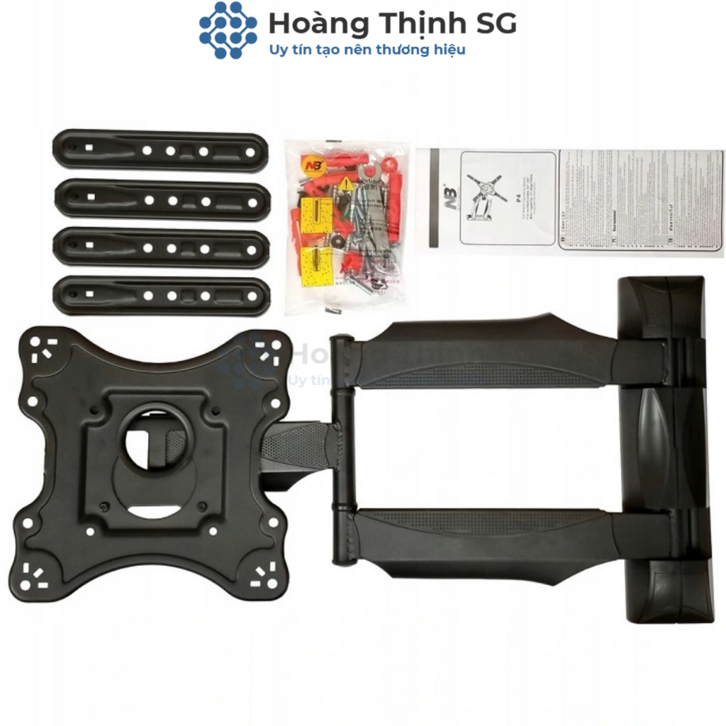 Giá treo tivi NB-P4, Khung treo tivi xoay đa năng North Bayou NB-P4 từ 32 đến 55 inch - Xoay mọi góc độ