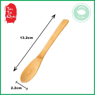 Thìa gỗ tre múc bột matcha
