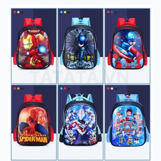 Balo cho bé ,Ba lô học sinh tiểu học bé trai bé gái lớp 1 đến lớp 3 (TATA1)