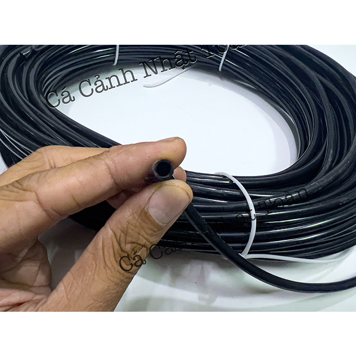 1 MÉT DÂY OXY ĐEN DẺO CHỐNG GẬP CHO MÁY SỦI OXY