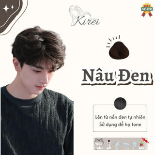 Thuốc nhuộm tóc nam NÂU ĐEN không cần tẩy tóc Kirei Hair, KireiHair, KIREIHAIR