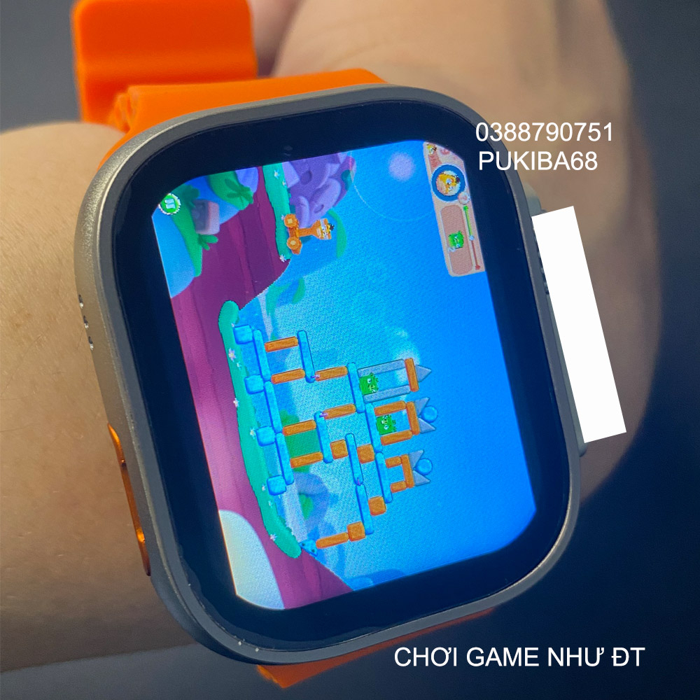 Đồng Hồ Thông Minh Pukiba S8 Ultra Vip Lắp Sim 4G, Nghe Nhạc, Chơi Game, Lướt TikTok, FB, Youtube, ... | BigBuy360 - bigbuy360.vn