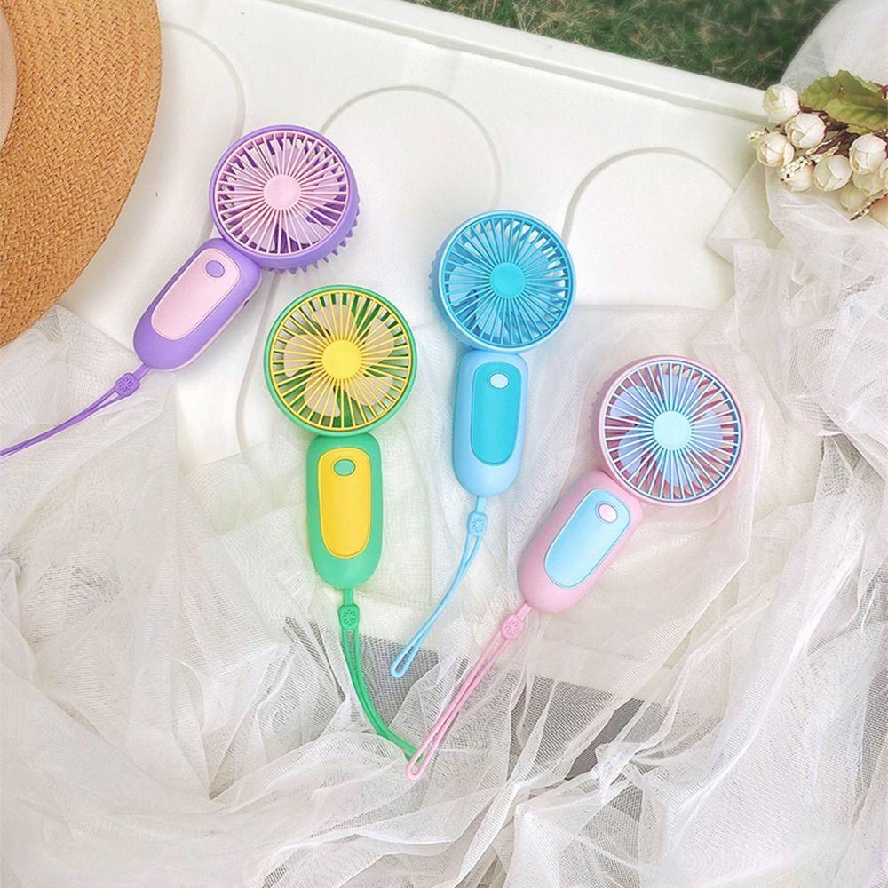 Quạt tích điện cầm tay mini không dây, sặc usb động cơ mạnh