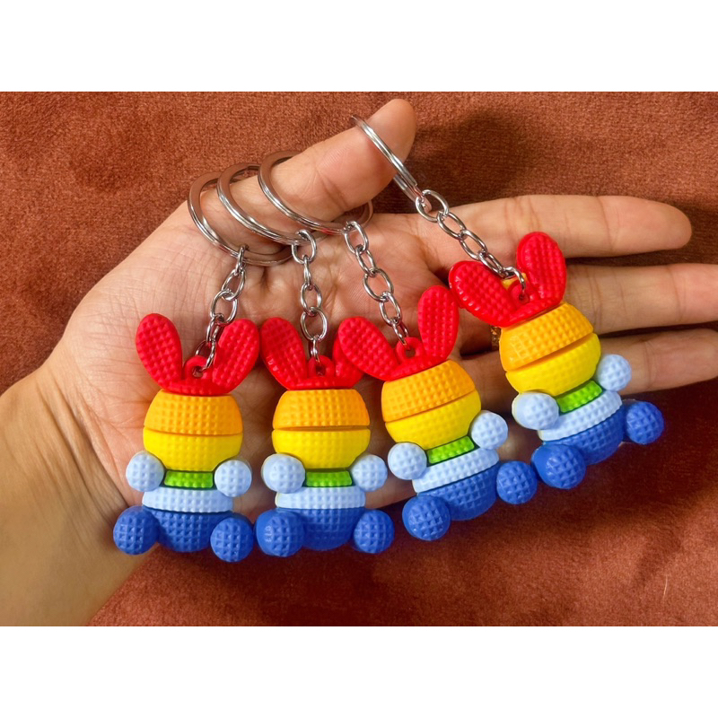 MÓC KHOÁ DẺO Hình Thú Cute Đủ Mẫu - Cao Cấp