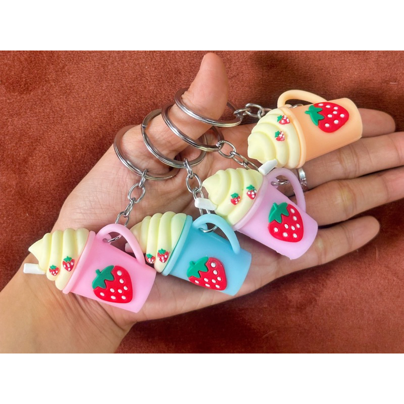 MÓC KHOÁ DẺO Hình Thú Cute Đủ Mẫu - Cao Cấp