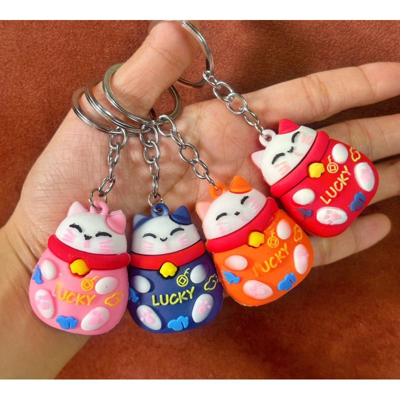 MÓC KHOÁ DẺO Hình Thú Cute Đủ Mẫu - Cao Cấp