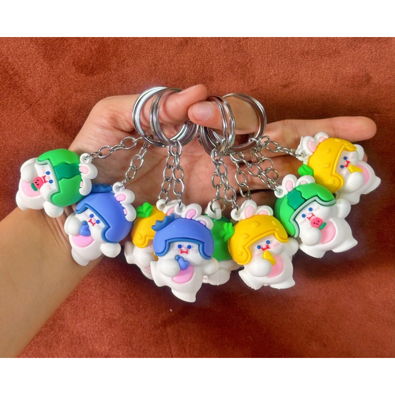 MÓC KHOÁ DẺO Hình Thú Cute Đủ Mẫu - Cao Cấp