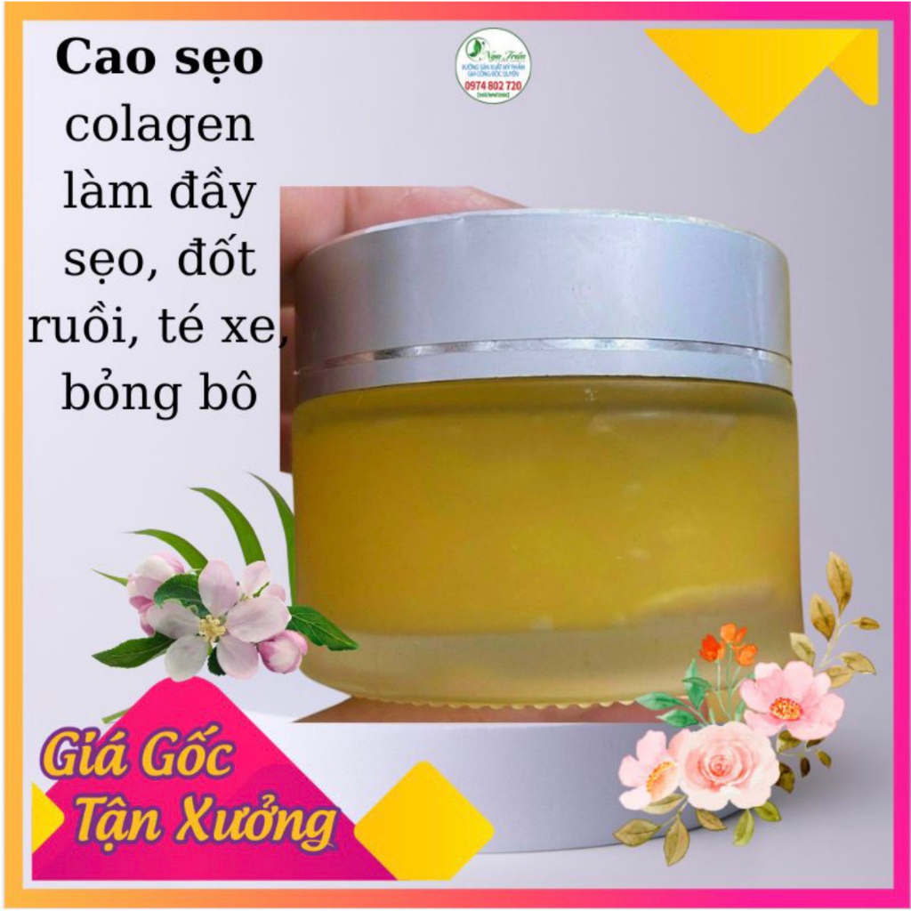 Gen Sẹo Colagen  . Gel Sẹo Rỗ , Sẹo Lõm