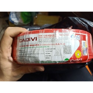 DÂY ĐIỆN ĐÔI CADIVI 2 x 30 (100 MÉT / CUỘN)