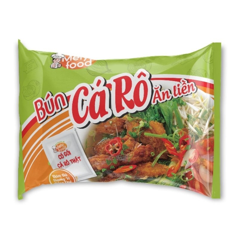 BÚN CÁ RÔ MELY ĂN LIỀN ( Đậm đà Hương vị đồng quê )