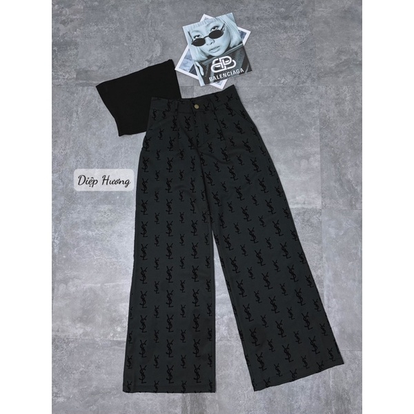 Quần suông lụa Y . S . L lưng cao tôn dáng, Quần suông lụa tôn dáng | BigBuy360 - bigbuy360.vn