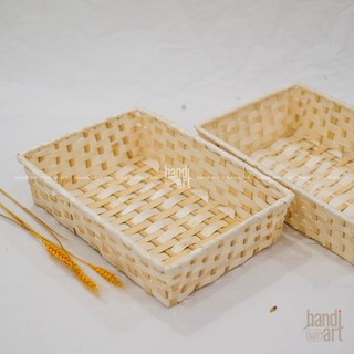 Khay tre gói quà, khay tre đan đựng đồ