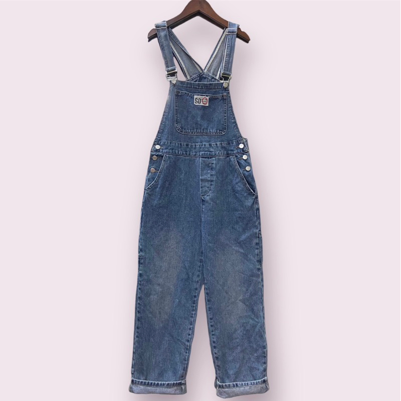 Quần yếm jeans, quần yếm dài, yếm jeans si