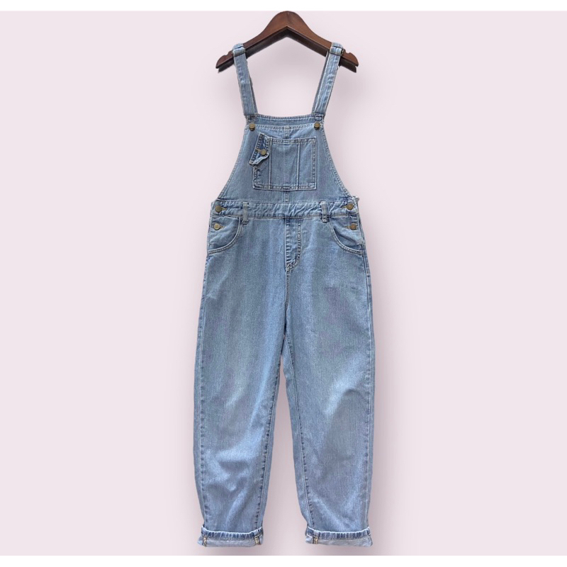 Quần yếm jeans, quần yếm dài, yếm jeans si