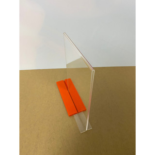 Standee Menu mica A4,A5,A6 2 mặt đế lùa, đủ màu sắc