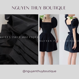 Đầm tay phồng xòe- NGUYEN THUY BOUTIQUE
