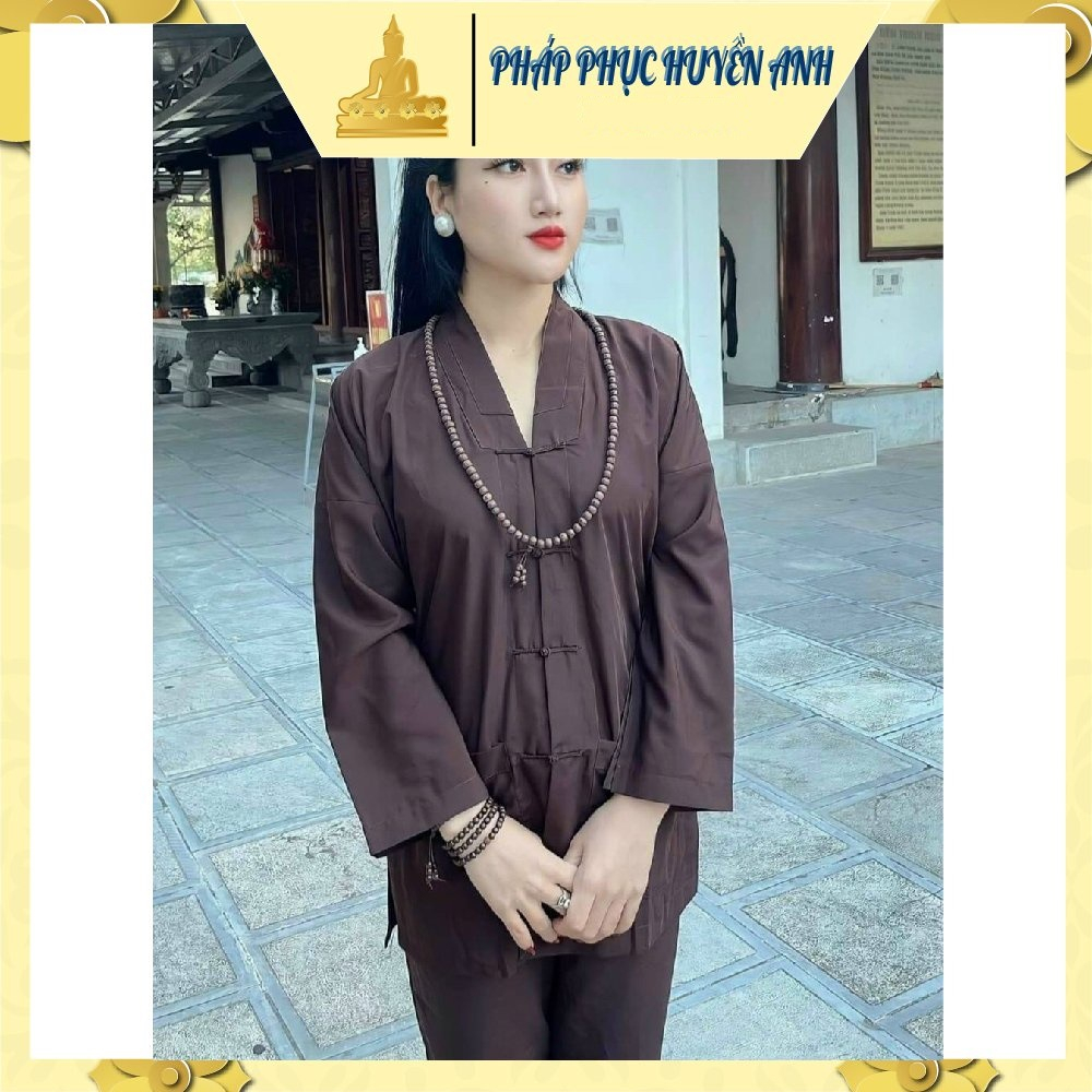 Đồ lam đi chùa la hán nam nữ