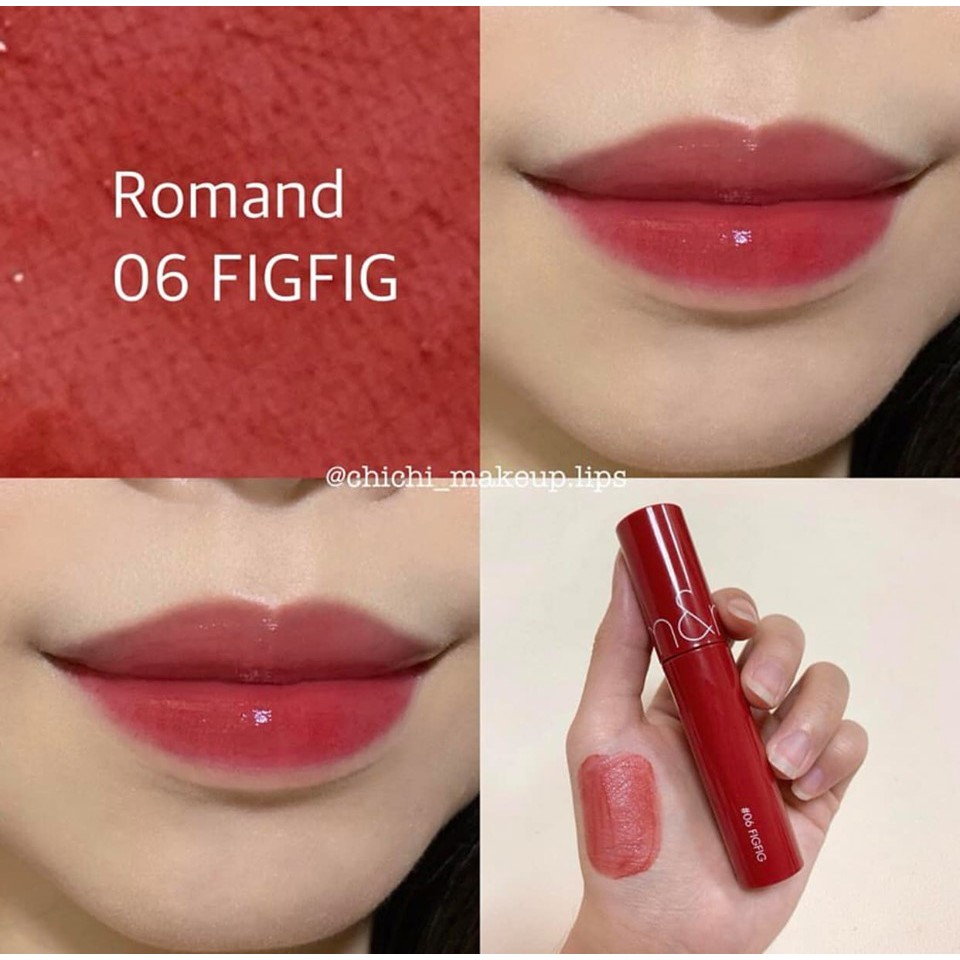 Son Tint Bóng, Siêu Lì, Căng Mọng Môi Hàn Quốc Romand Juicy Lasting Tint 5.5g