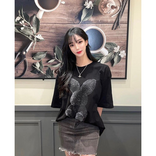 [ CHÍNH HÃNG ] Áo thun ADLV Fuzzy Rabbit