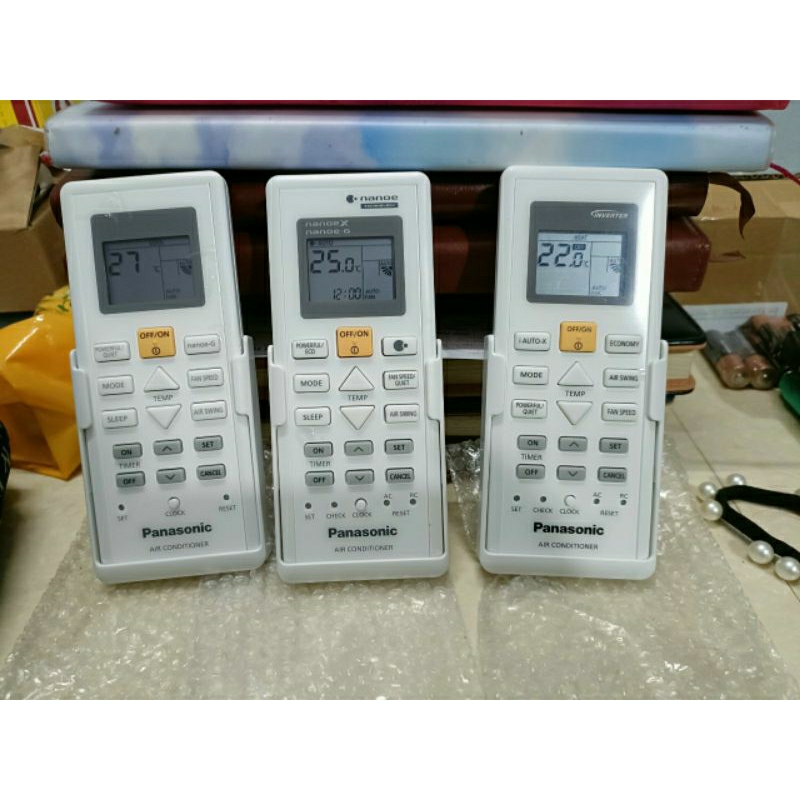 khiển điều hòa panaaa xịn chính hãng tặng kèm pin xịn